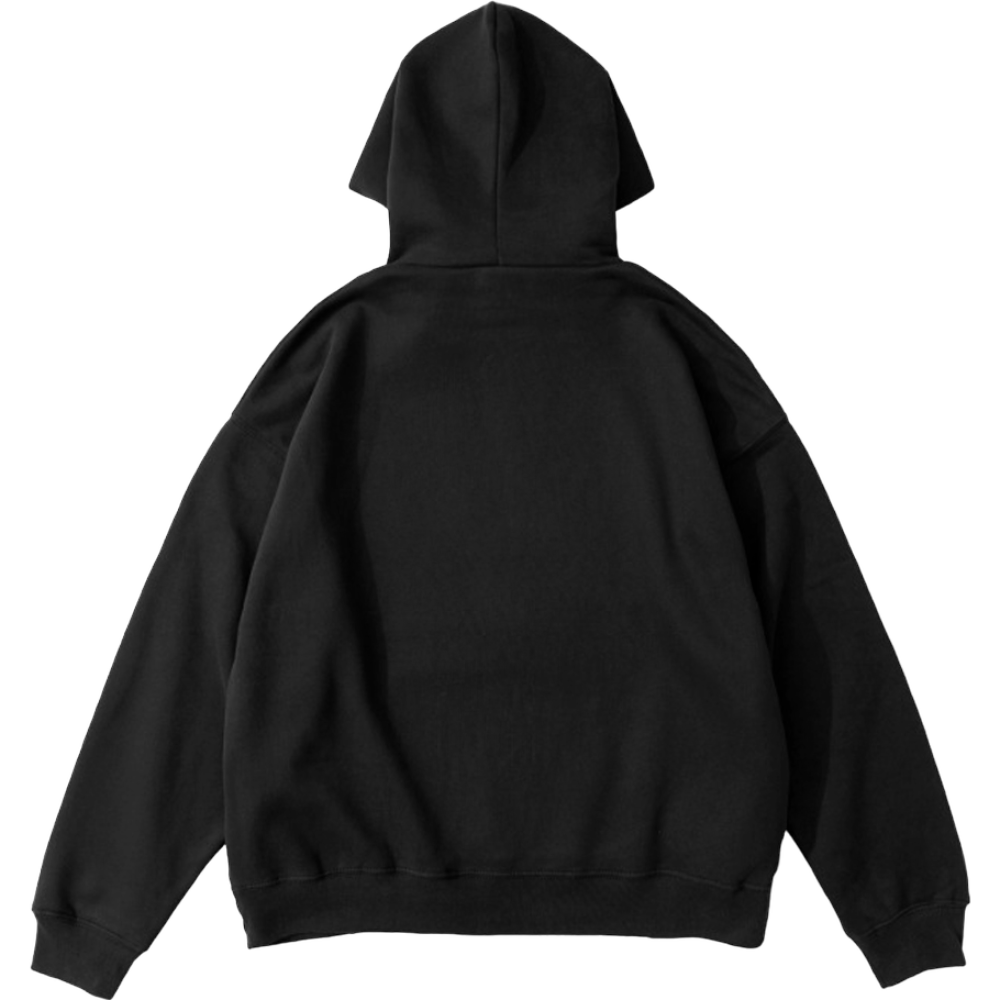 ANTONYM AI104 HEAVYWEIGHT FLEECE HOODIE - BLACK