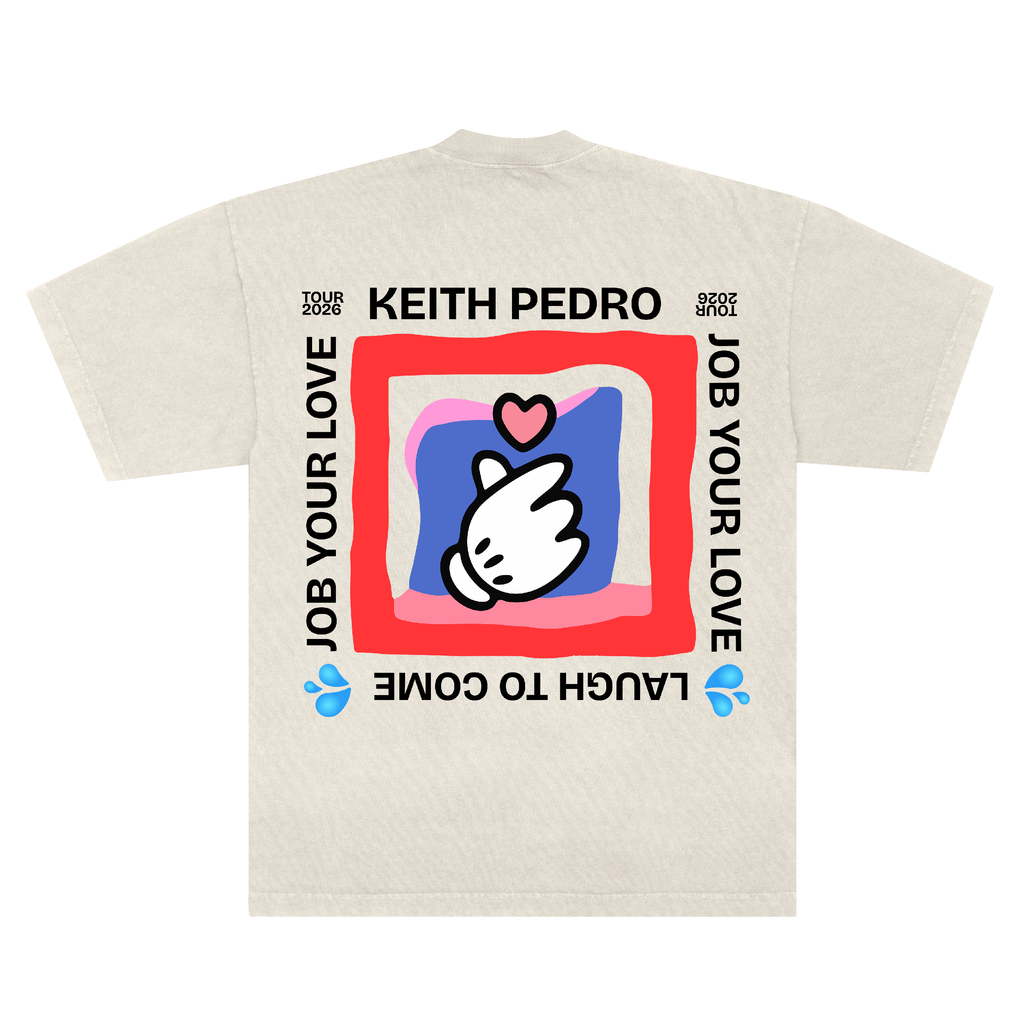 JOB YOUR LOVE EXCLUSIVE TEE - OFF WHITE