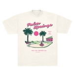 MISS CALIFORNIA USA PALM SPRINGS EXCLUSIVE TEE - OFF WHITE