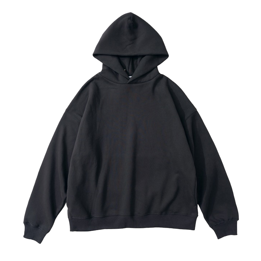 ANTONYM AI104 HEAVYWEIGHT FLEECE HOODIE - DARK GREY