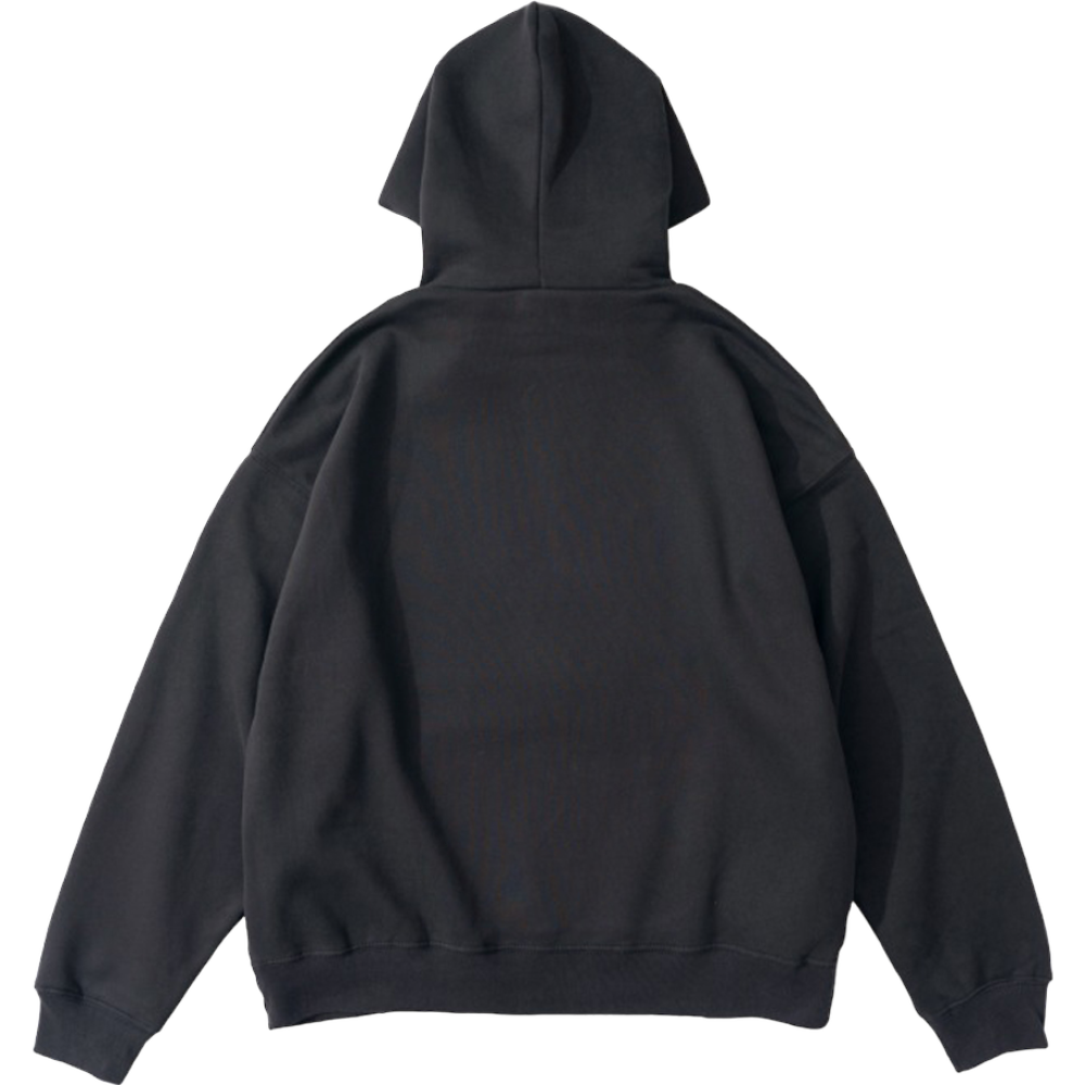 ANTONYM AI104 HEAVYWEIGHT FLEECE HOODIE - DARK GREY