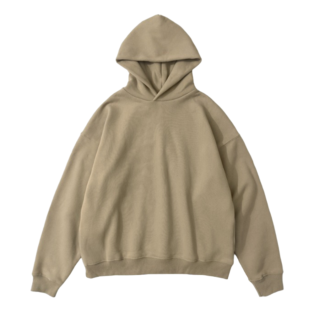 ANTONYM AI104 HEAVYWEIGHT FLEECE HOODIE - KHAKI